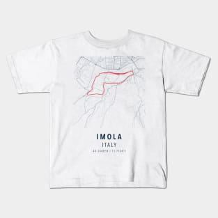 imola simple map Kids T-Shirt